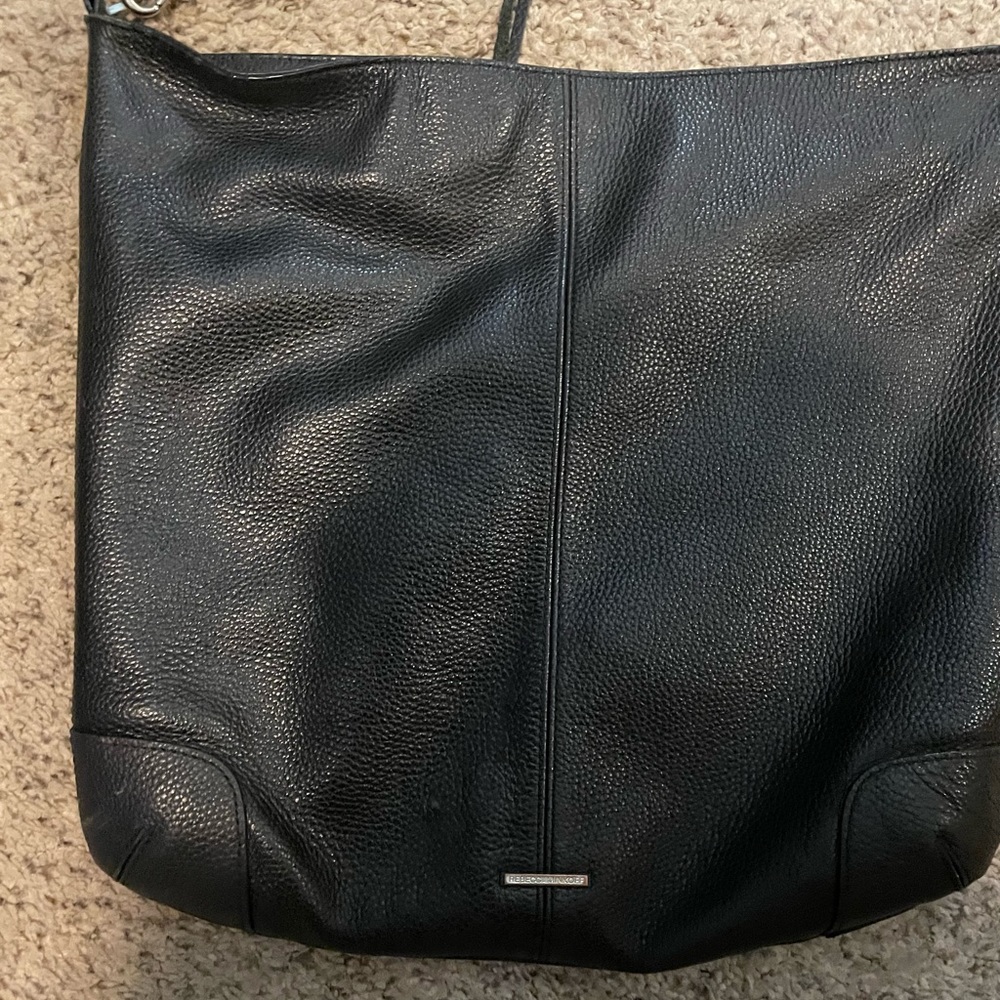 Rebecca Minkoff large black crossbody bag. Amazing bag!